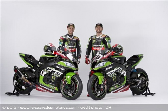 Tout sur la Kawasaki ZX-10R de WSBK : Rea et Sykes