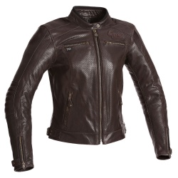 Blouson en cuir Segura Iron pour femme
