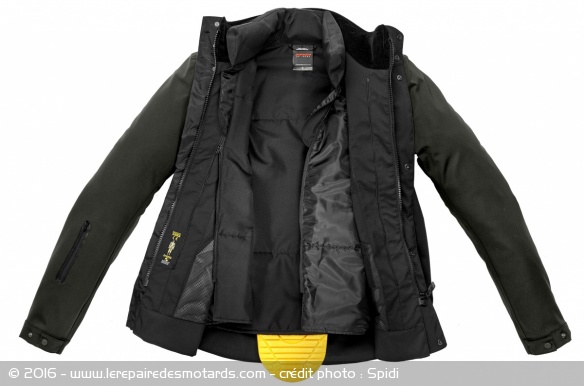 Blouson textile Spidi Dogma ouvert