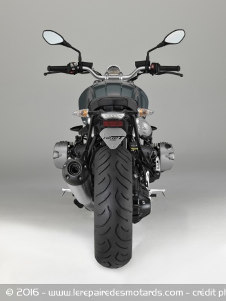 BMW R nineT Pure, vue de l'arrière