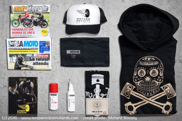 Contenu de la box Custom/Chopper