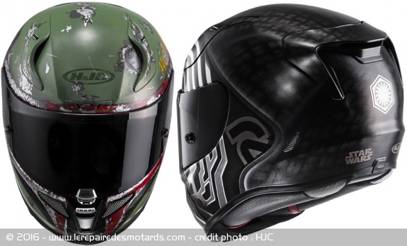 Les casques HJC sous licence Star Wars
