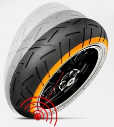 Le GripLimitFeedback permet d'avoir un retour d'information sur l'inclinaison de sa moto