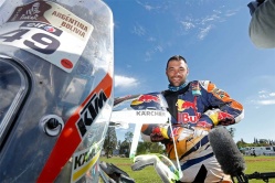 Dakar : première victoire de Méo - crédit photo : Grégory Lenormand/DPPI