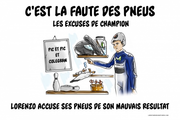C'est pas moi, c'est le pneu