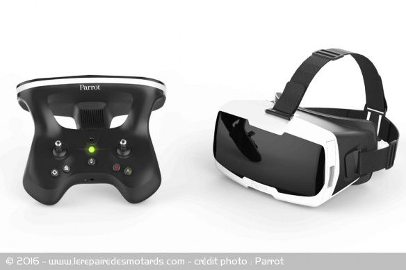 Controlleur et casque FPV