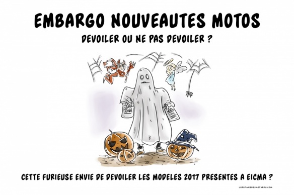 Embargo nouveautés motos