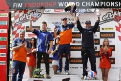 Le podium de la catégorie Enduro2