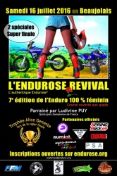 Endurose : 3 journées au programme
