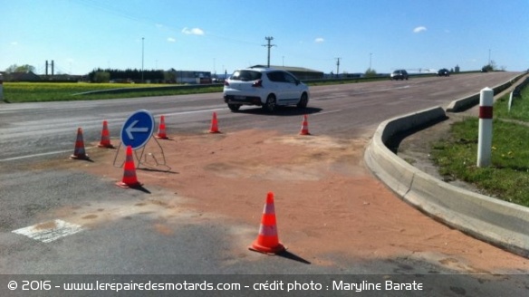 Un gendarme motard tué pendant un contrôle de vitesse.