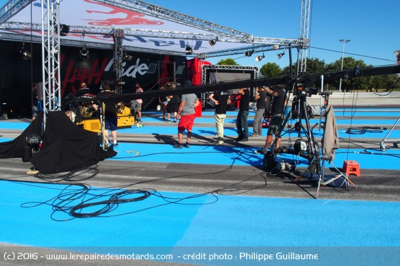 High Side : caméra grue sur plateau