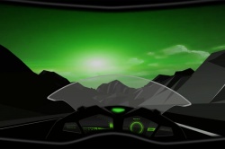 Kawasaki illustre son IA pour motos