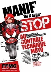 Grandes manifestations anti-contrôle technique