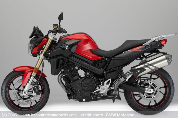 BMW F800 R rouge