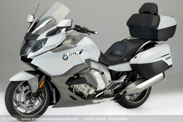 BMW K 1600 GTL blanche