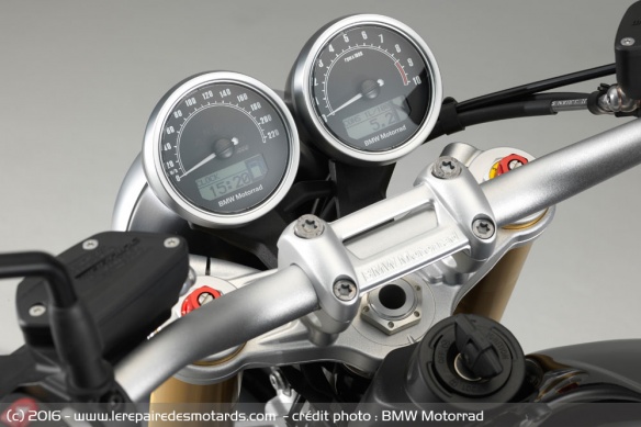 La R nineT se pare d'une nouvelle instrumentation La R nineT se pare d'une nouvelle instrumentation