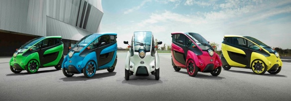 Coloris 3 roues Toyota i-Road