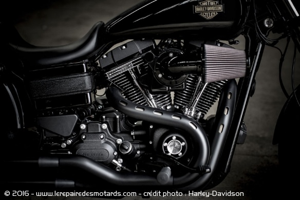 Délivrant 156 Nm de couple, le Screamin'Eagle Twin Cam 110 est le plus gros moteur du constructeur