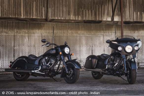 Indian Chief et Chieftain Dark Horse