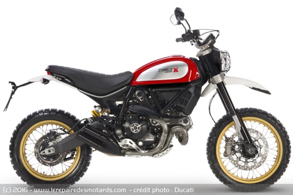 Ducati Scrambler Desert Sled, duo de coloris