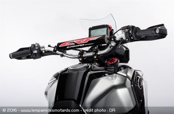 Honda Africa Twin Enduro Sports Concept, tableau de bord