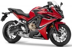 La CBR 650 F hérite de nouveaux coloris