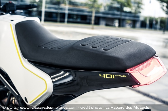 Husqvarna 401 Vitpilen, selle monobloc