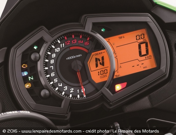 Tableau de bord de Kawasaki Versys X-300