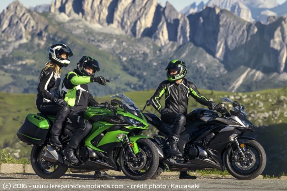 La Z1000SX se dote de plus d'assistances électroniques