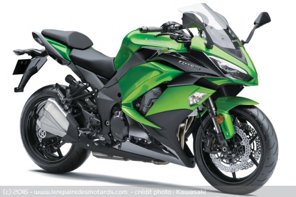 La Z1000SX reprend le style des Ninja