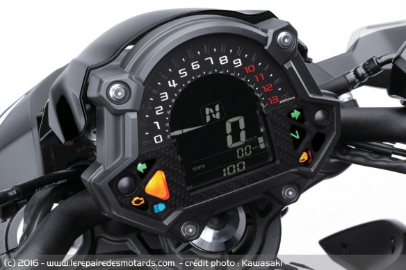 Compteur de la Kawasaki Z650