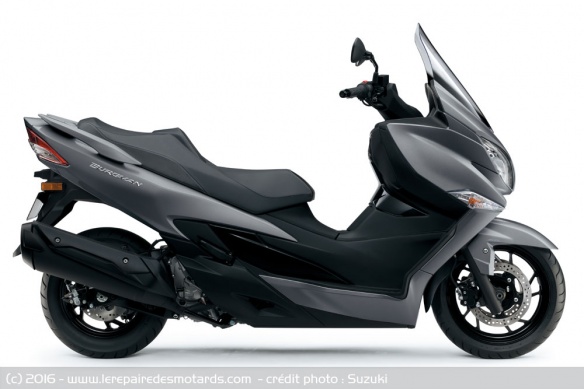 Maxi-scooter Suzuki Burgman 400 gris