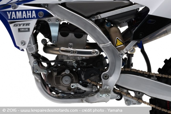 Le moteur de la YZ250F