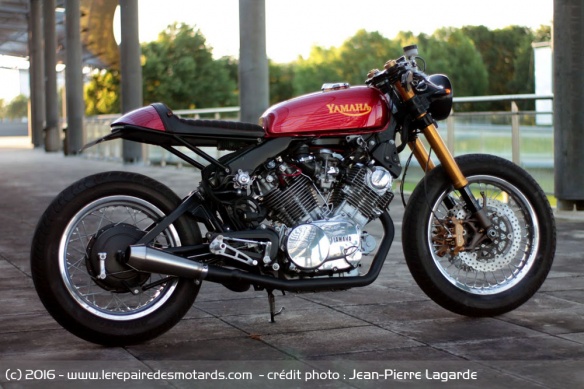 Café Racer sur base de Yamaha XV750