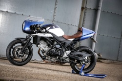 Prépa SV650 Café Racer par Kikishop Customs