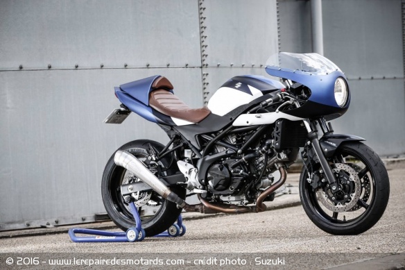 Ce café racer a demandé trois semaines de préparation