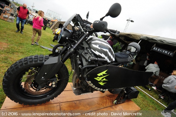 Préparation Yamaha XSR900 'Volt Face' Electric