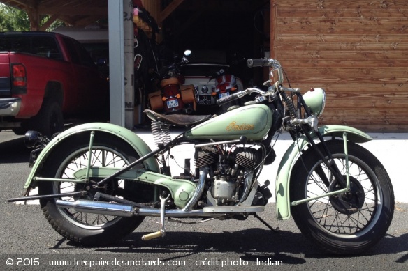 Indian Scout 741 de 1942 Indian Scout 741 de 1942