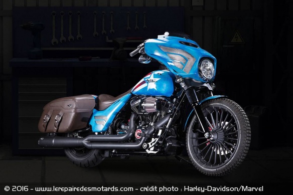 La Street Glyde Special de Captain America La Street Glyde Special de Captain America