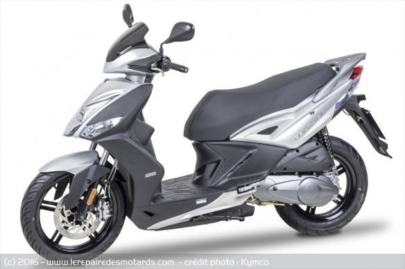 Scooter Kymco Agility 125 16+ aluminium mat Scooter Kymco Agility 125 16+ aluminium mat