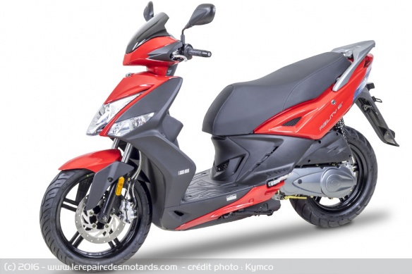 Scooter Kymco Agility 125 16+ rouge Scooter Kymco Agility 125 16+ rouge