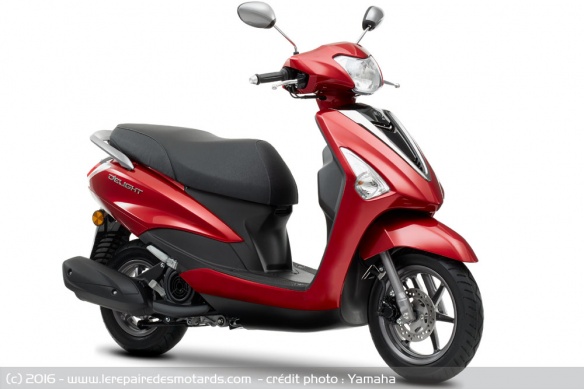 Scooter Yamaha D'elight 125 Lava Red