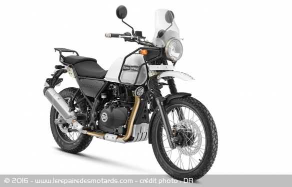 Royal Enfield Himalayan :de face