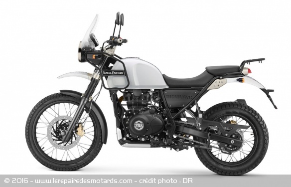 Royal Enfield Himalayan : profil gauche