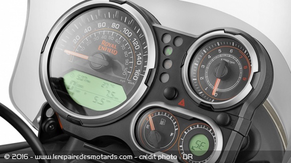 Royal Enfield Himalayan : tableau de bord complet