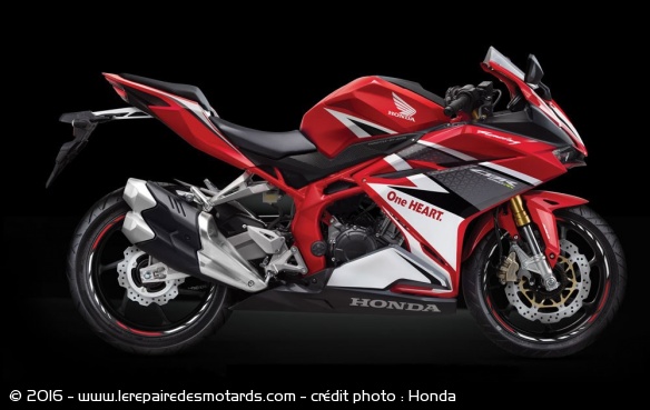 Honda CBR250RR rouge