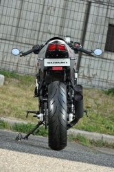 Suzuki SV 650 Rallye Concept vue arrière