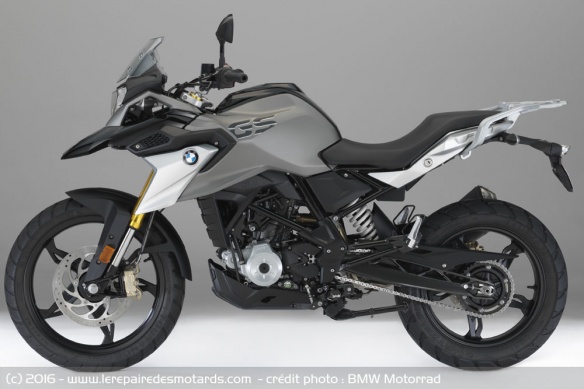 Trail BMW G310 GS noire