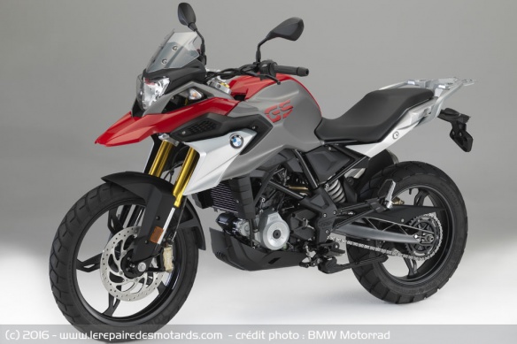 La GS repose sur la base de la G310 R