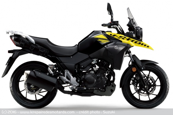 Trail Suzuki V-Strom 250 jaune